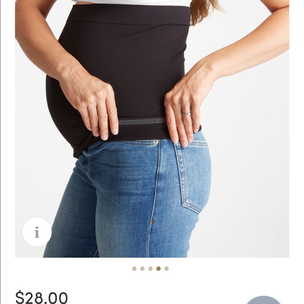 Ingrid & Isabel Belly Band maternity pants size 3